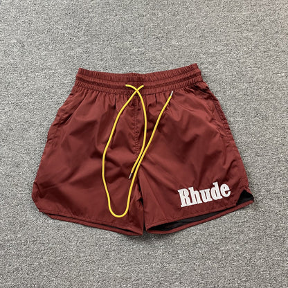 RHUDE SHORTS RED