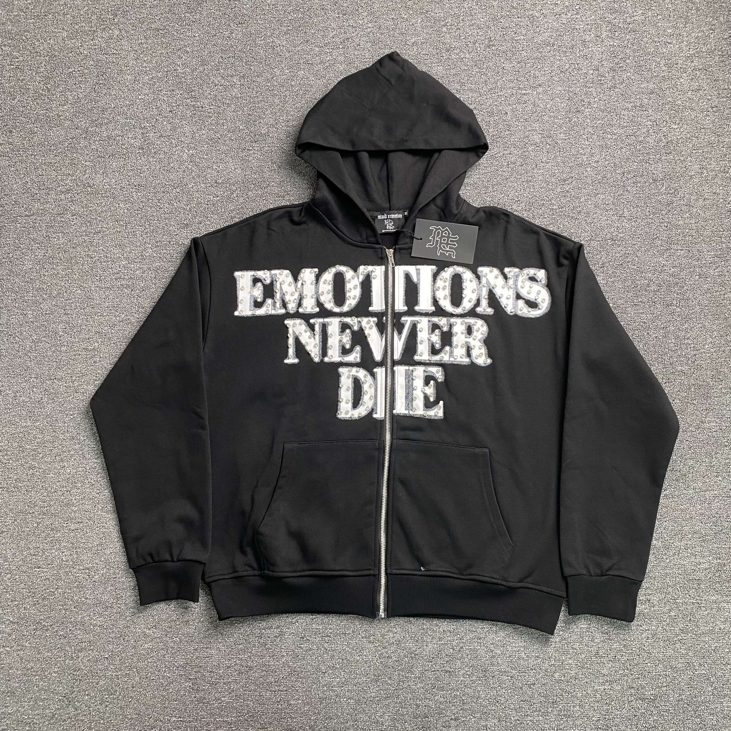 Mixed Emotion End Jacket Black