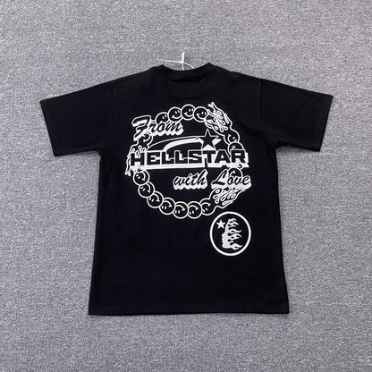 HELLSTAR STUDIOS GLOBE TEE BLACK