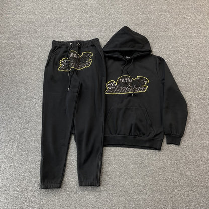 TRAPSTAR SHOOTERS TRACKSUIT BLACK LIME