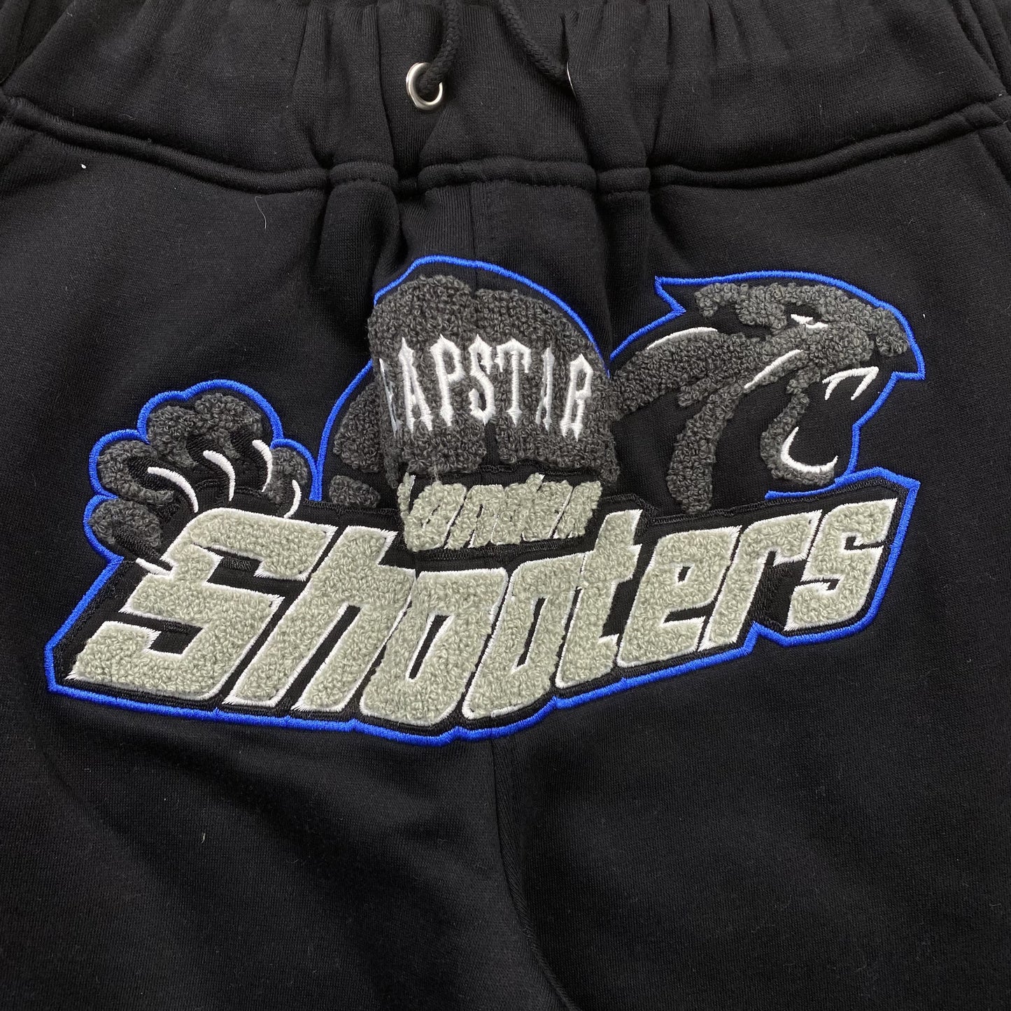 TRAPSTAR SHOOTERS TRACKSUIT BLACK BLUE