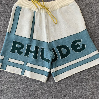 RHUDE SHORTS WHITE