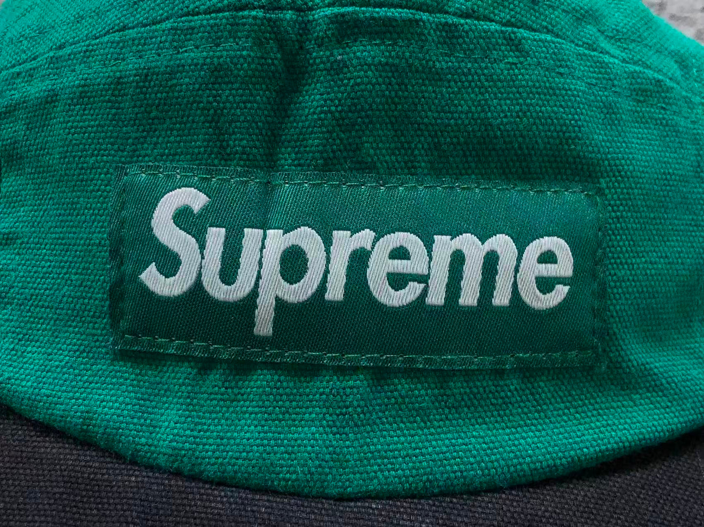 Supreme Ventile Camp Cap Green