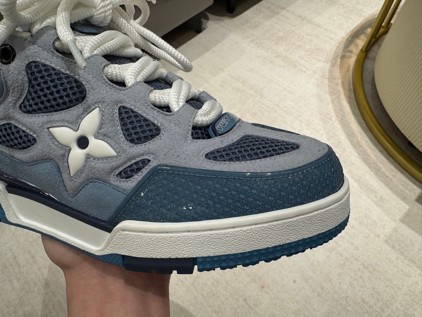 Louis Vuitton Skate Sneaker Luxury Blue