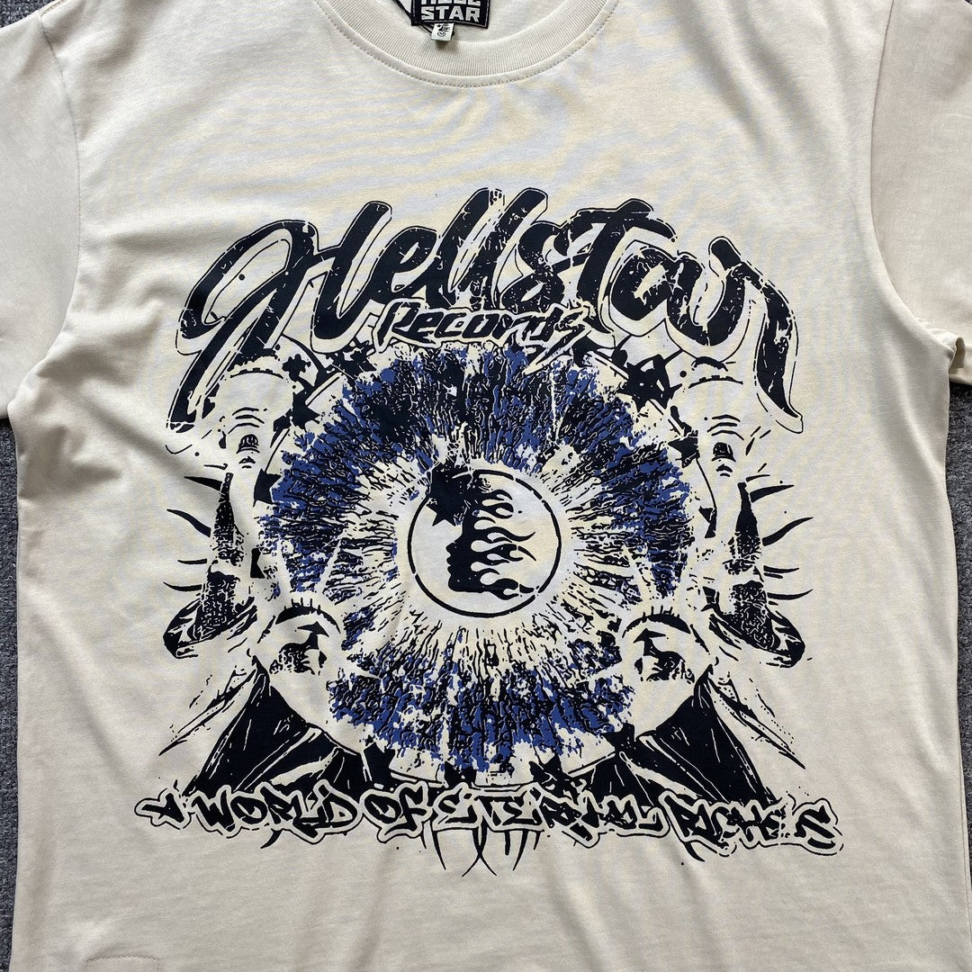 HELLSTAR THE WORLD IS YOURS TEE WHITE