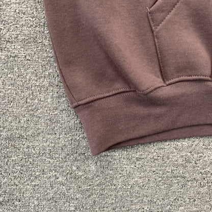 FEAR OF GOD ESSENTIALS HOODIE PLUM