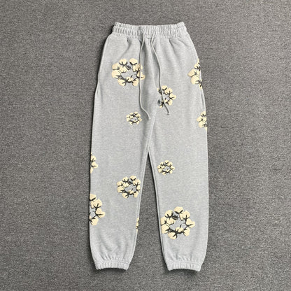 DENIM TEARS X CPFM CACTUS TEARS WREATH PANTS GREY