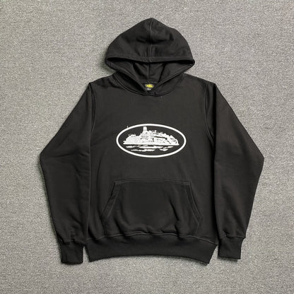 CORTEIZ ALCATRAZ HOODIE BLACK