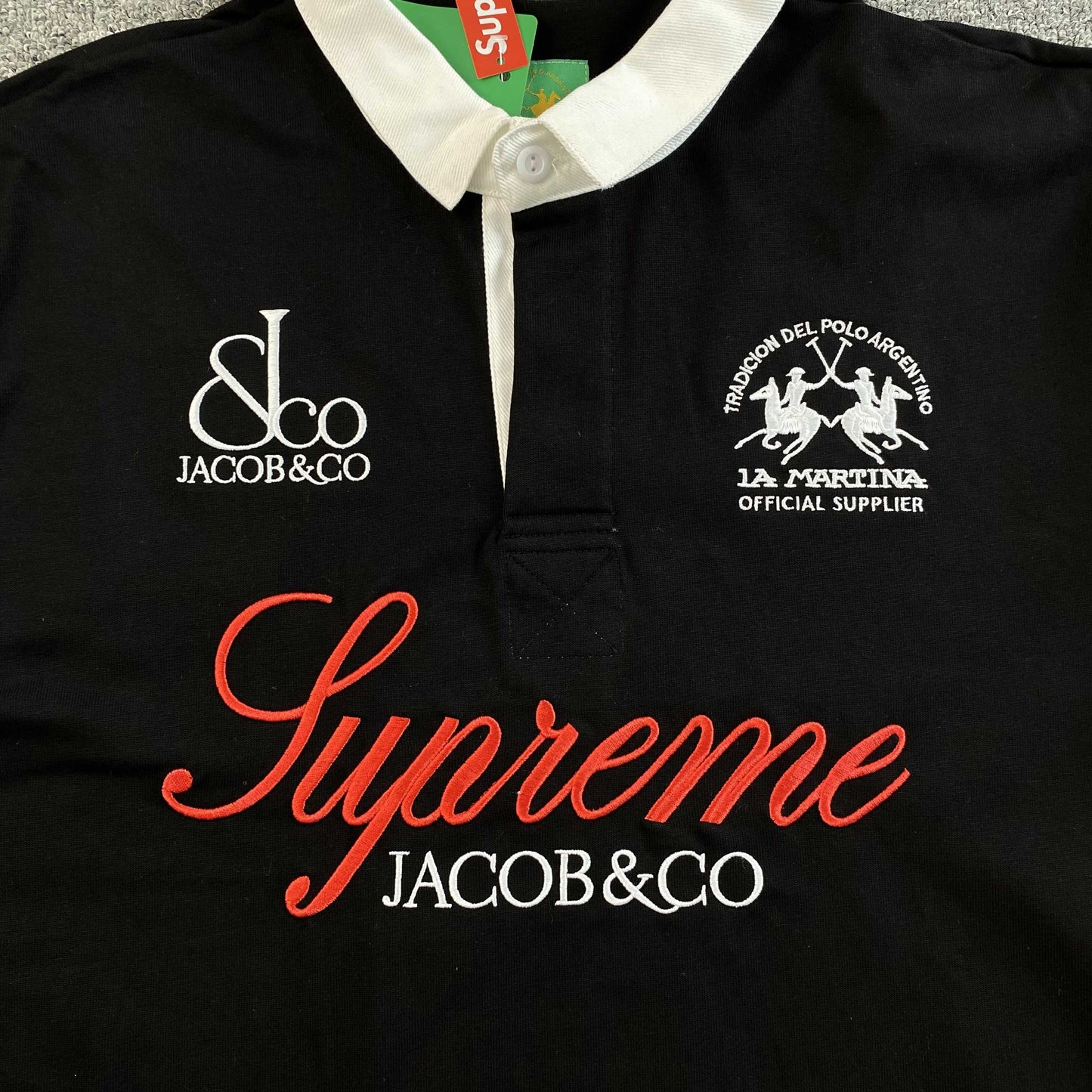 Supreme La Martina Rugby Black