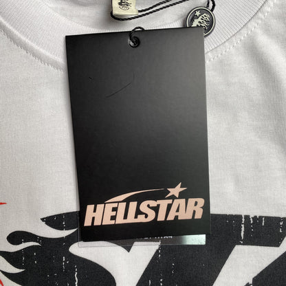 HELLSTAR STUDIOS CARTOON LOGO TEE WHITE