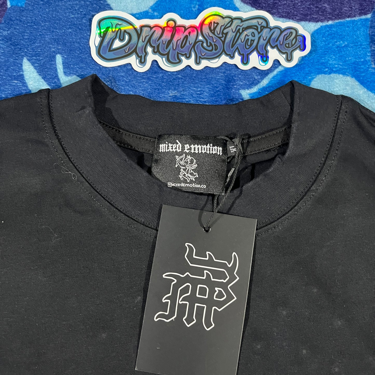 Remera Mixed Emotion End Negra XL