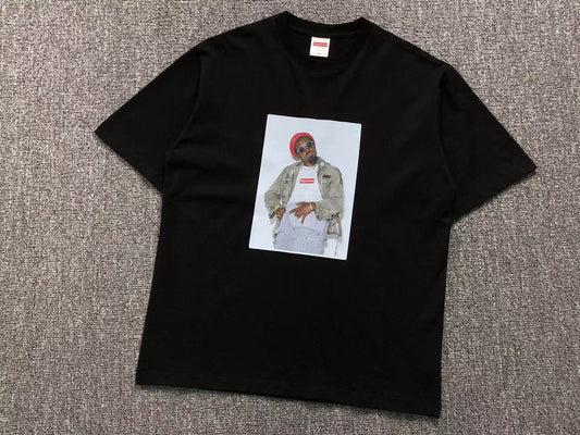 SUPREME ANDRÉ 3000 TEE BLACK