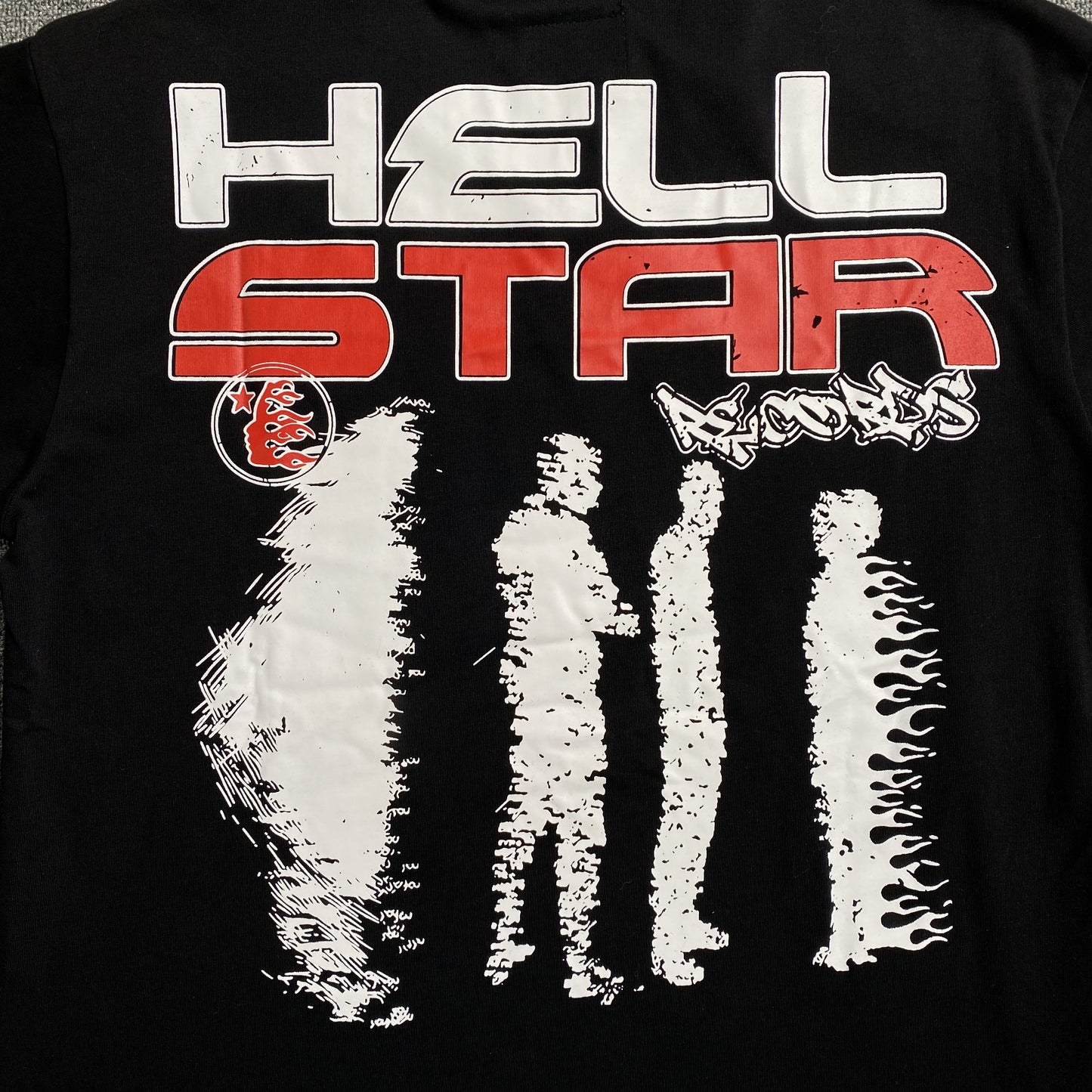 HELLSTAR MAKES YOU STRANGER TEE BLACK