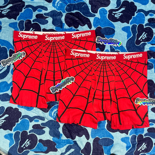 Boxer Supreme Spider-Man Rojo XXL x2