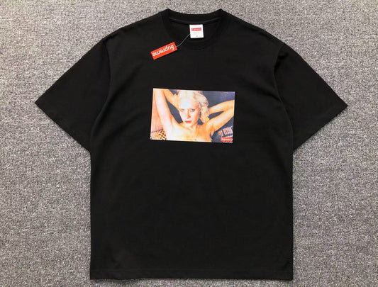 SUPREME GUMMO DOT TEE BLACK