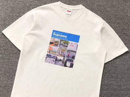 SUPREME VERIFY TEE WHITE