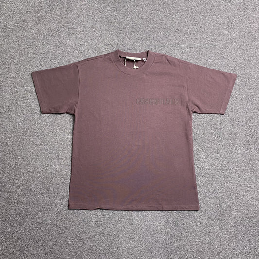 FEAR OF GOD ESSENTIALS SS TEE PLUM