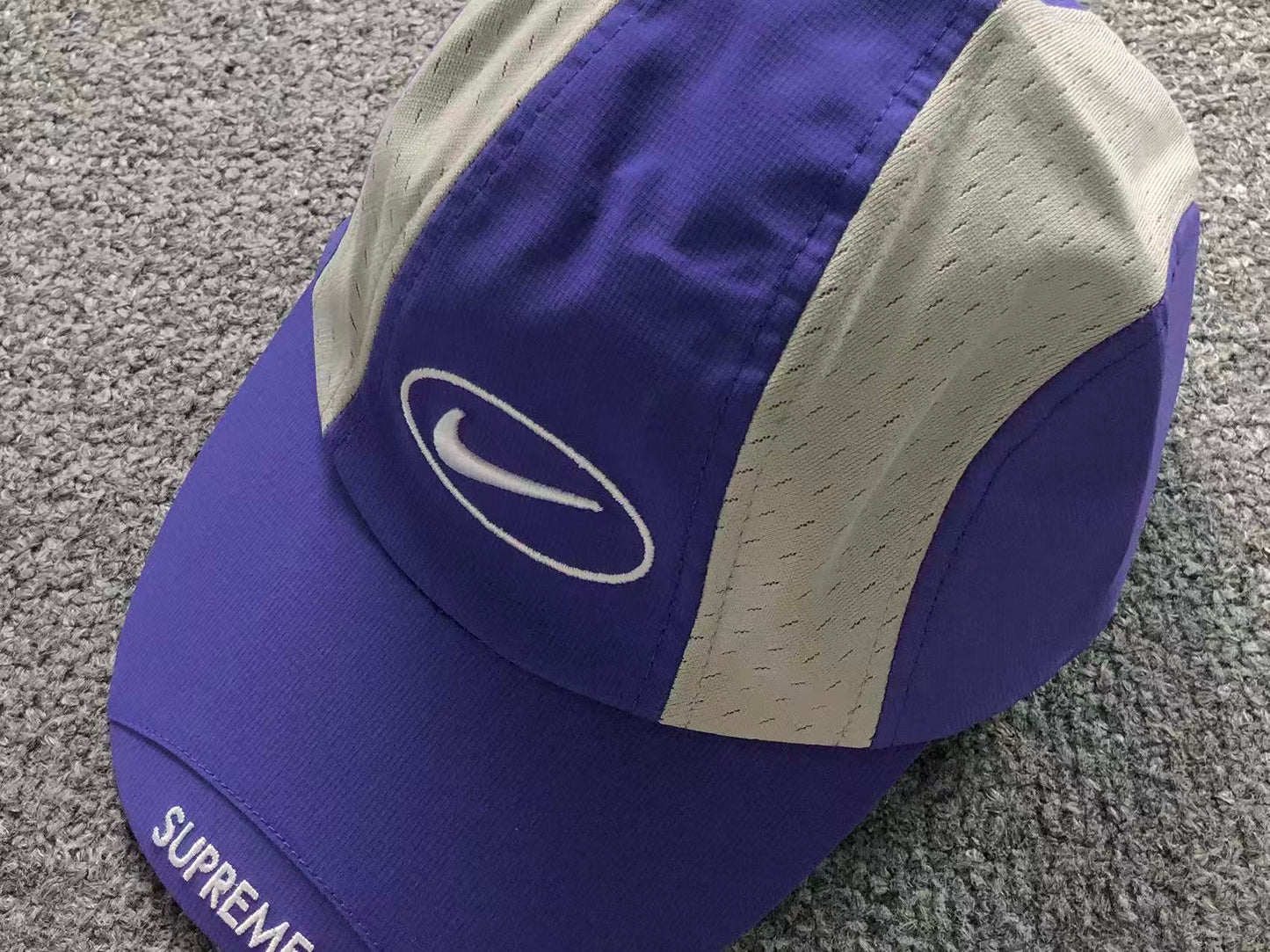 Supreme Nike Running Hat Purple