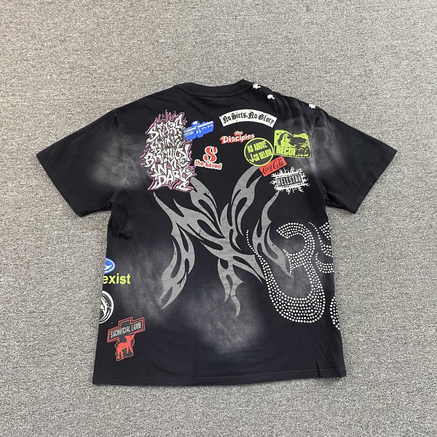 Hellstar Screaming Kid Tee Black