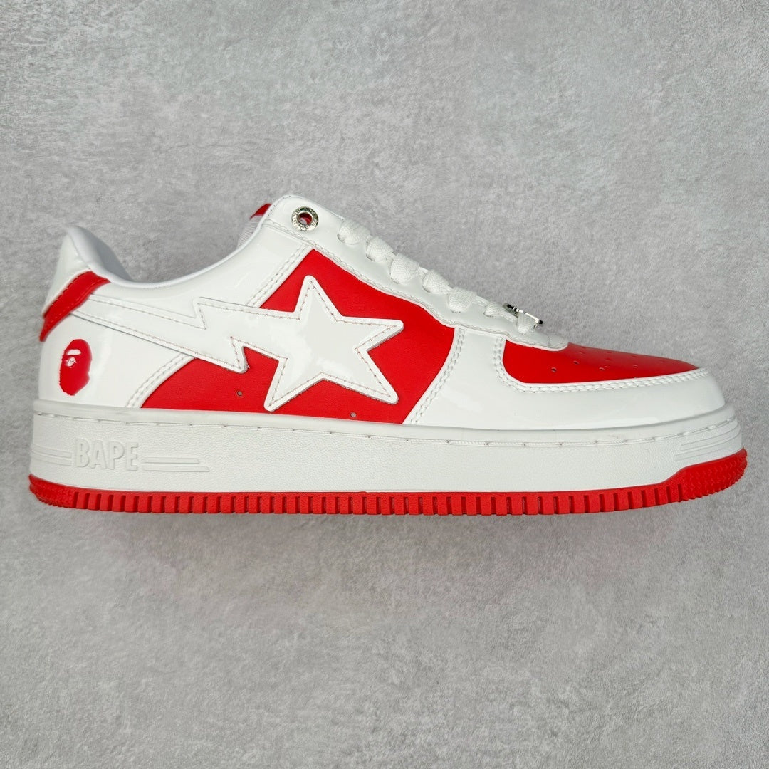 A Bathing Ape Bape Sta Low #6 Red
