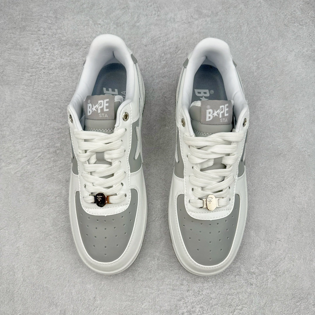 A Bathing Ape Bape Sta Low #6 Gray