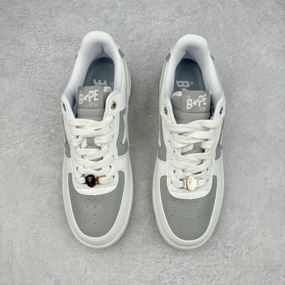 A Bathing Ape Bape Sta Low #6 Gray