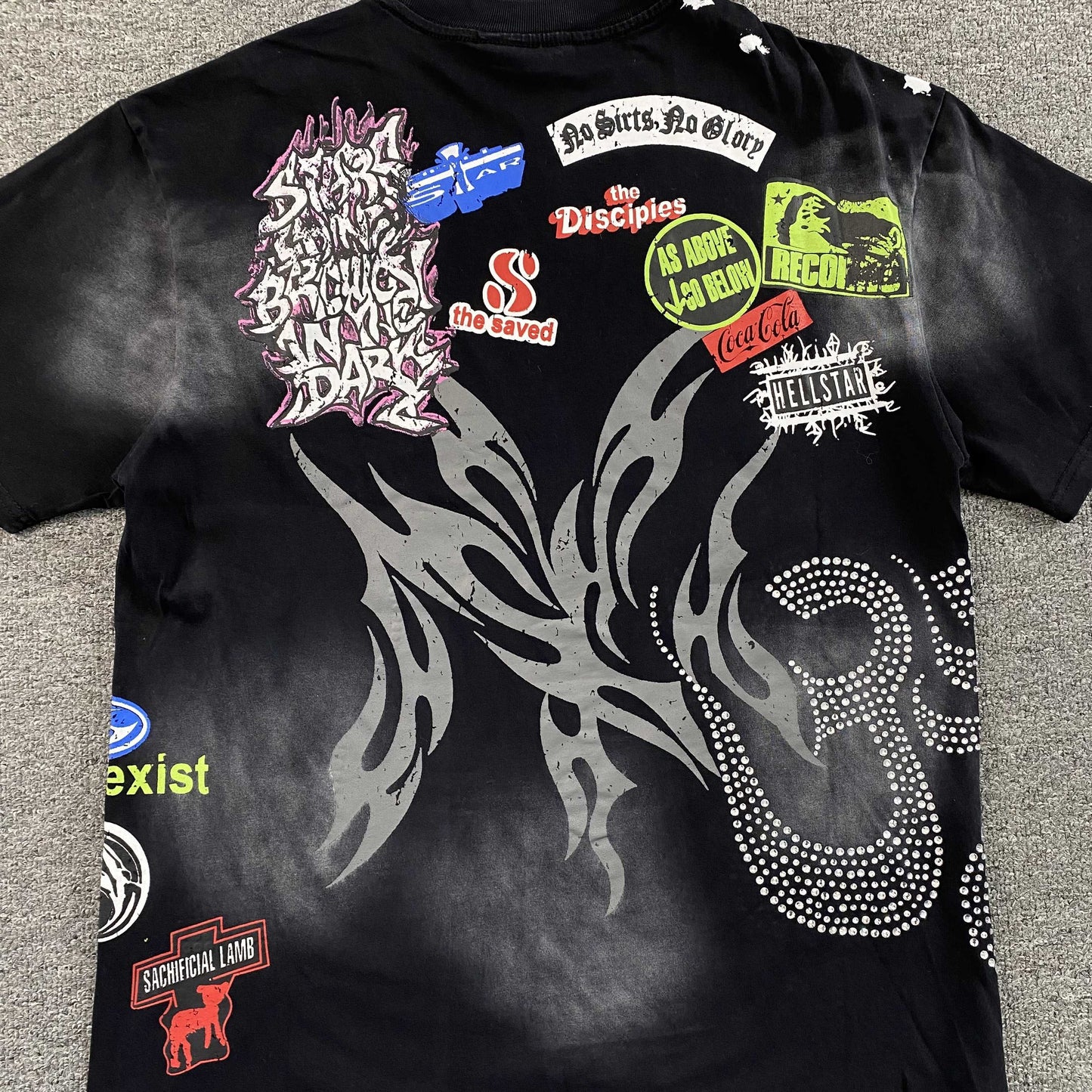 Hellstar Screaming Kid Tee Black