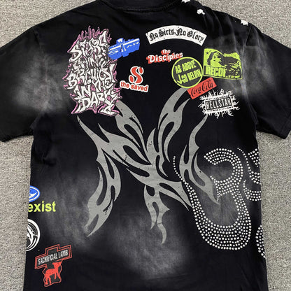 Hellstar Screaming Kid Tee Black