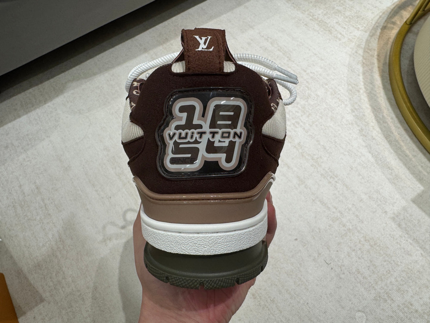 Louis Vuitton Skate Sneaker Brown