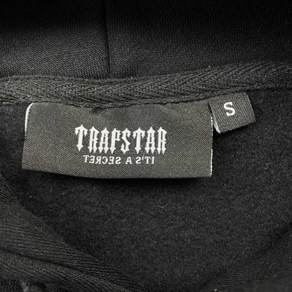 TRAPSTAR CHENILLE DECODED TRACKSUIT BLACK RED