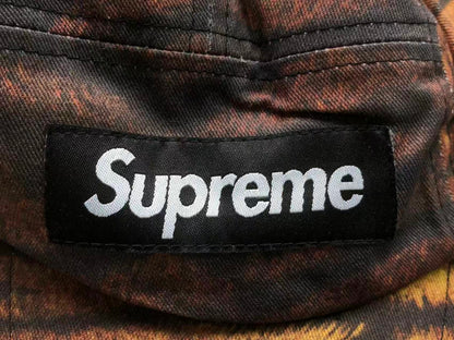 Supreme Washed Chino Twill Camp Cap Tiger