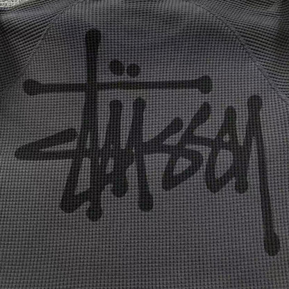 Stussy Thermal Raglan Shirt Black