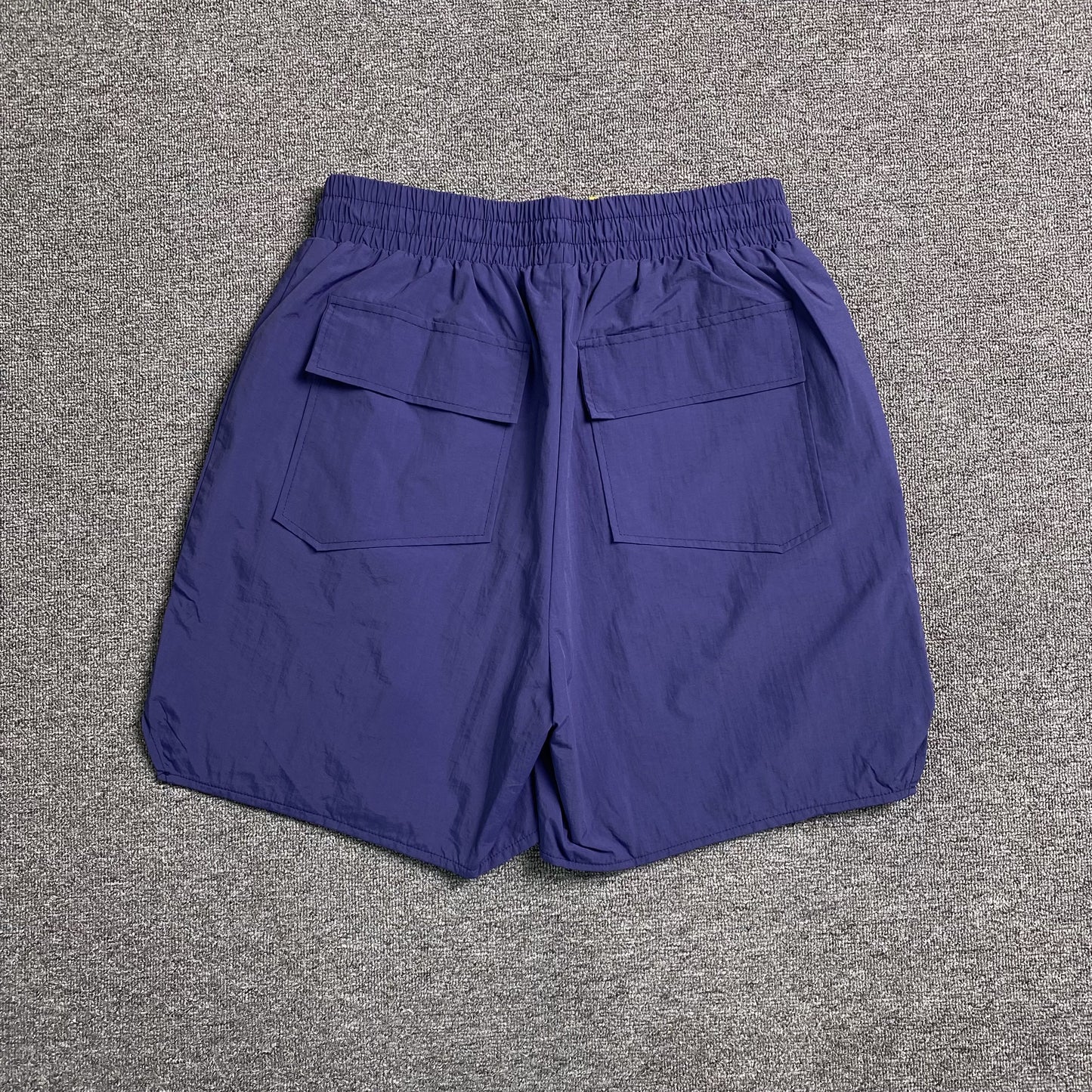 RHUDE RH LOGO SHORTS BLUE NAVY