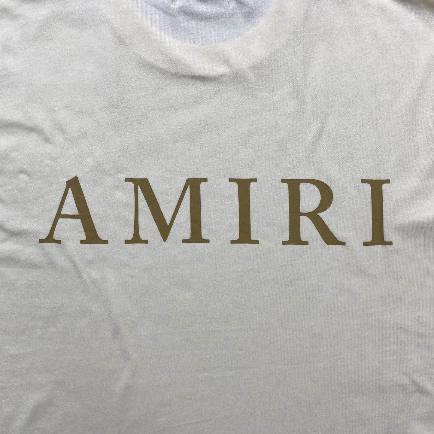 AMIRI MA LOGO TEE BEIGE