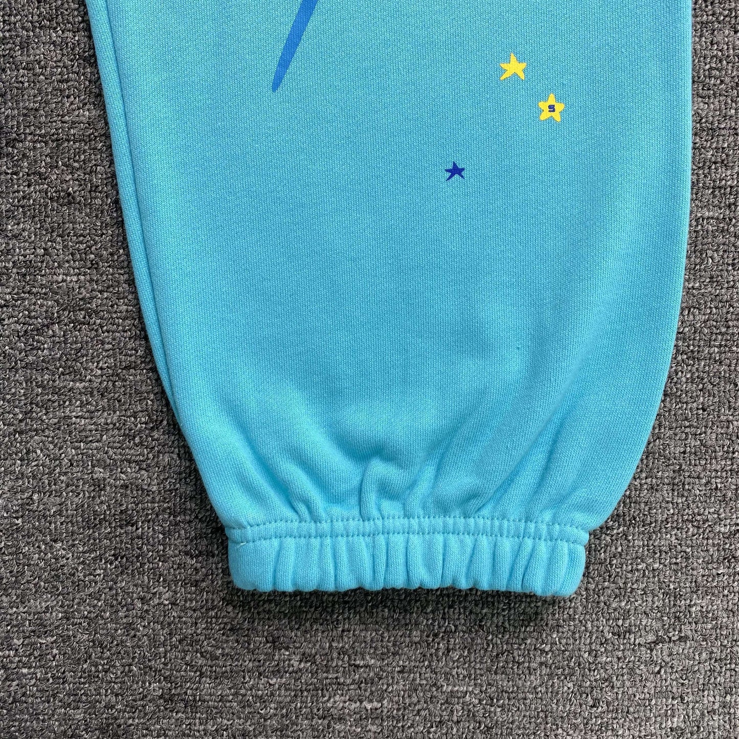 Sp5der Heavy Web Sweatpants Cyan