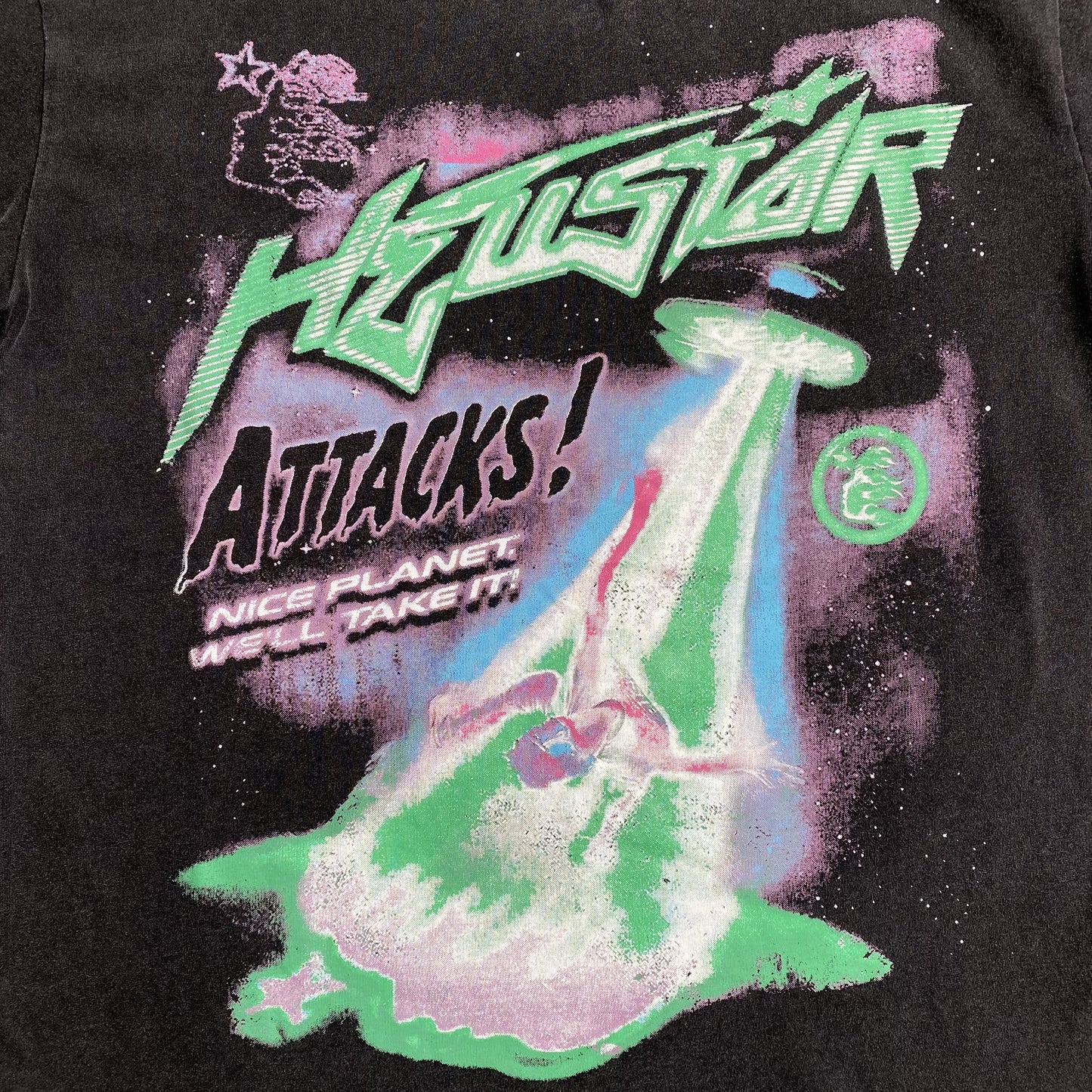 HELLSTAR ATTACKS TEE BLACK