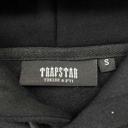 TRAPSTAR CHENILLE DECODED TRACKSUIT BLACK ORANGE