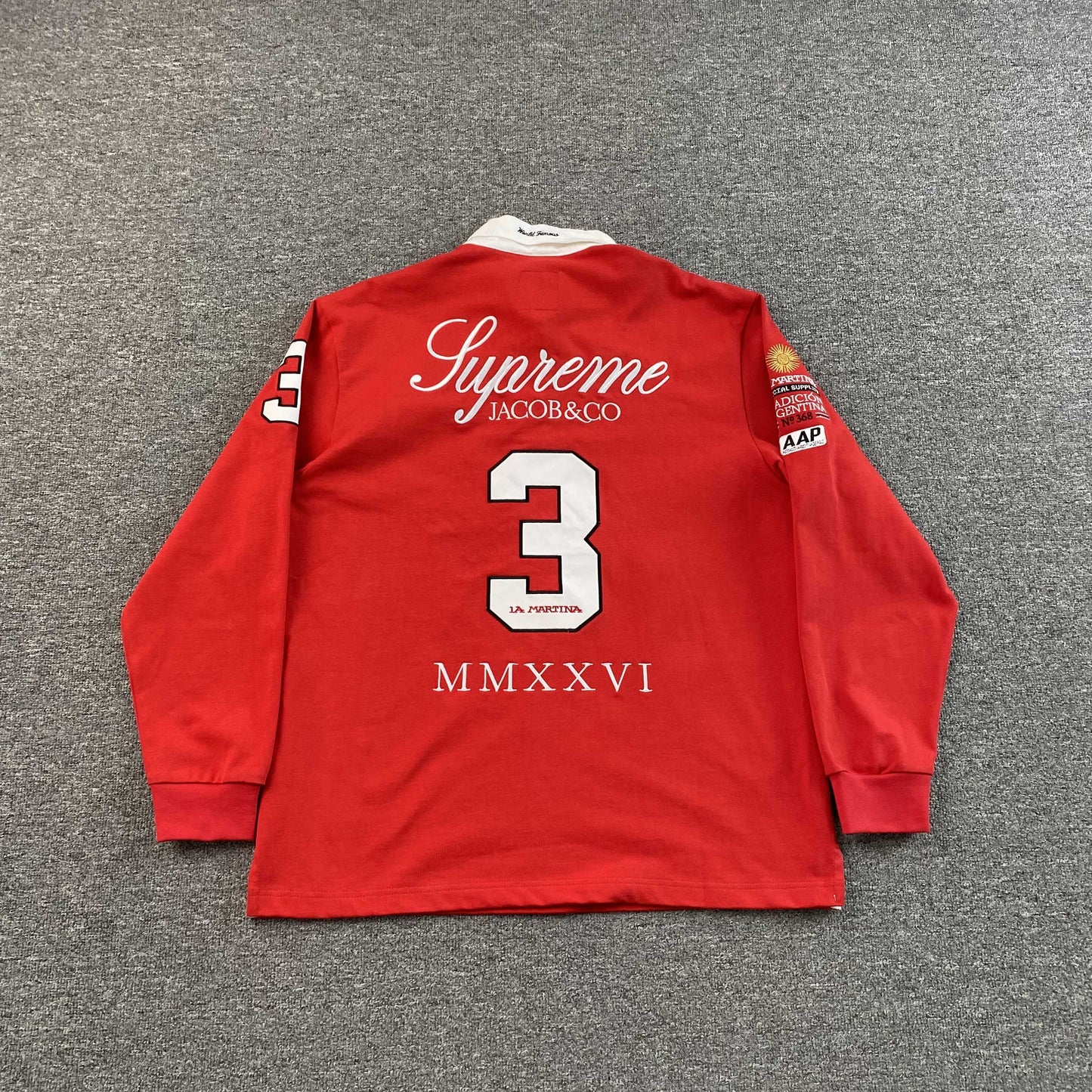 Supreme La Martina Rugby Red