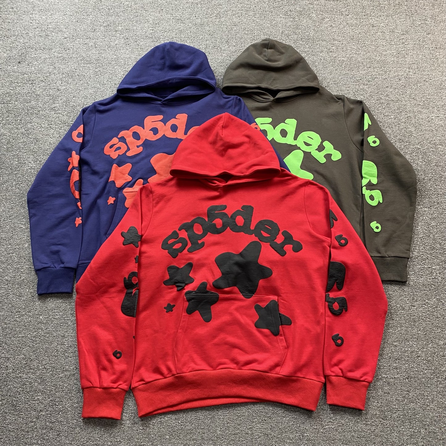 SP5DER BELUGA HOODIE NAVY