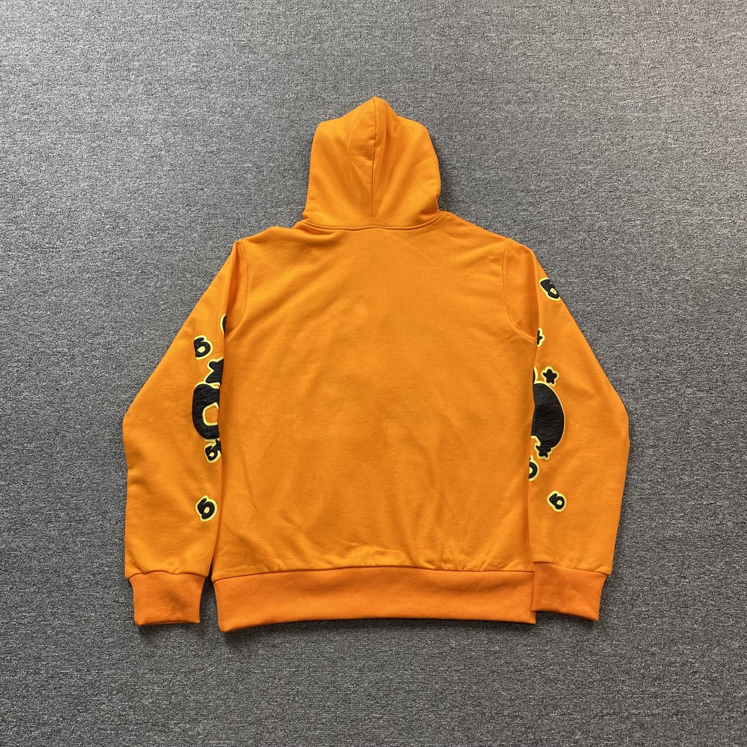 SP5DER BELUGA HOODIE ORANGE