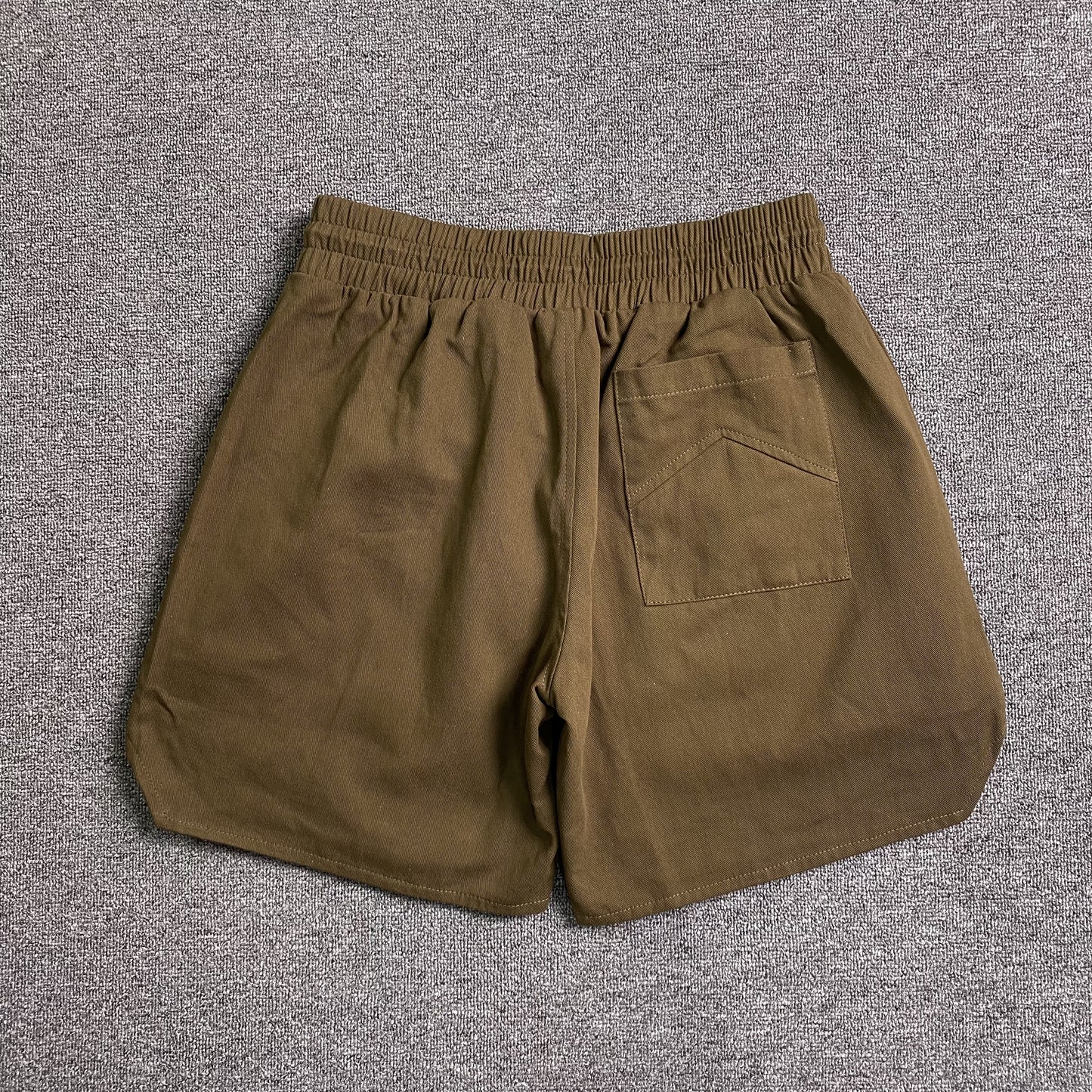 RHUDE X LAMBORGHINI SHORTS BROWN