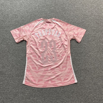 TRAPSTAR IRONGATE FOOTBALL JERSEY PINK