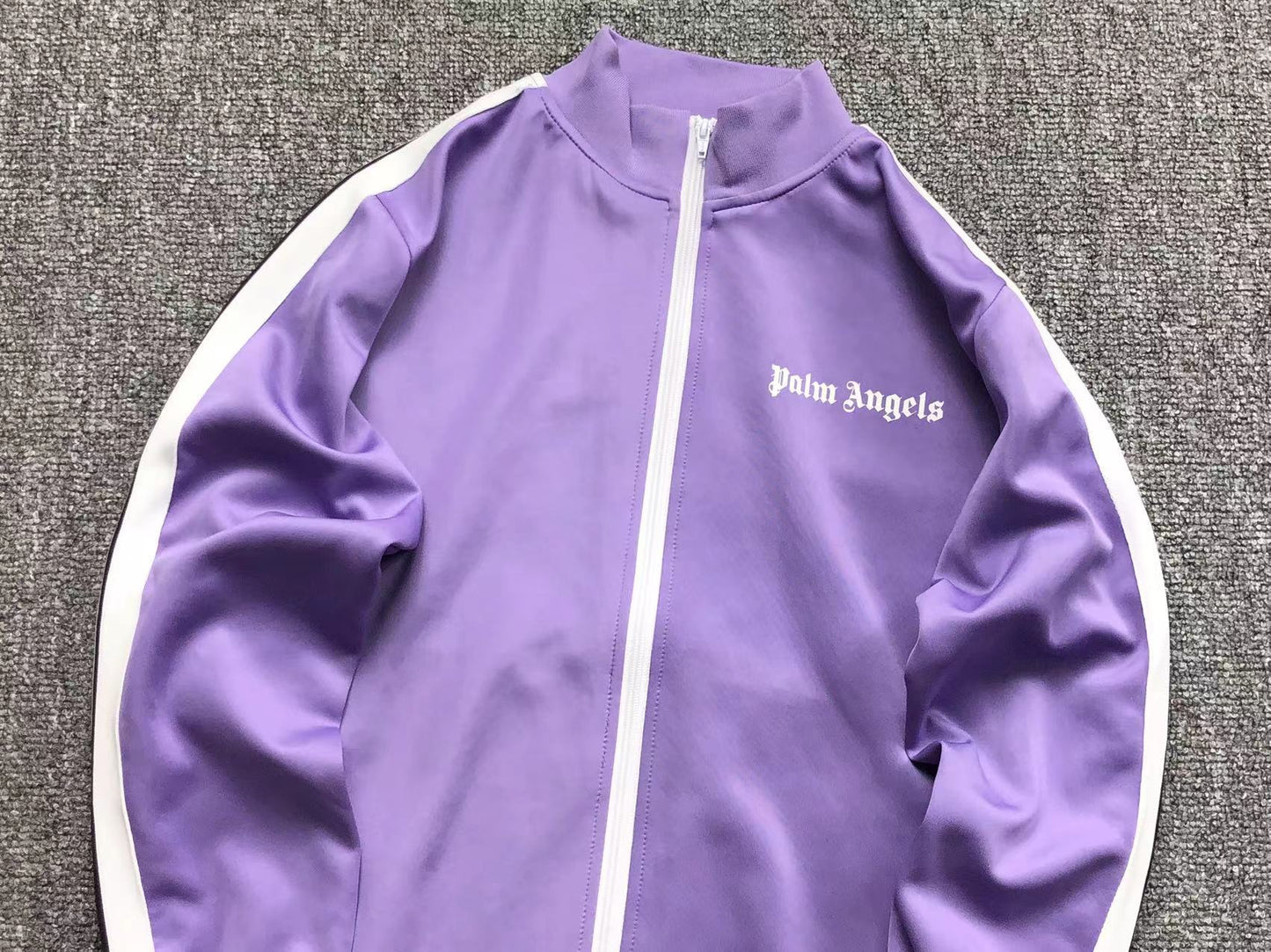 PALM ANGELS CLASSIC TRACK JACKET LILAC