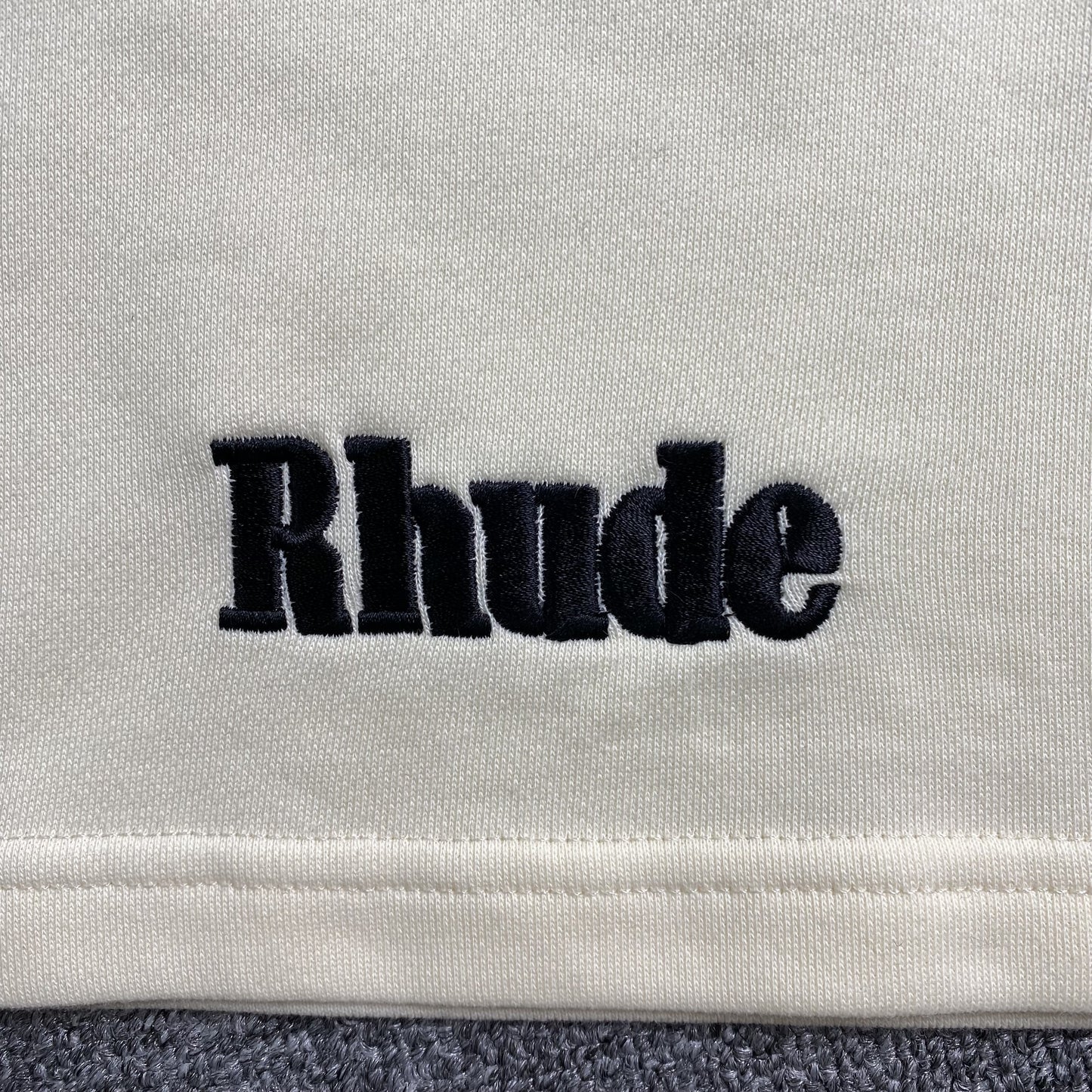 RHUDE X MCLAREN SHORTS WHITE