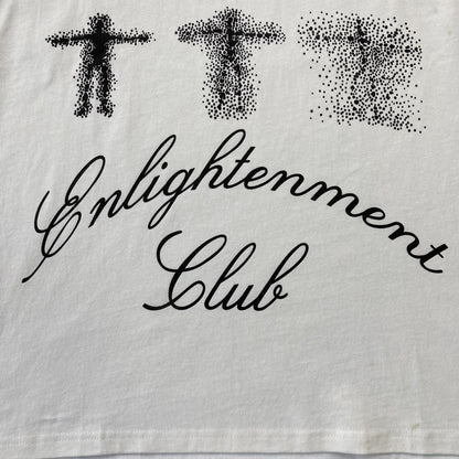 HELLSTAR STUDIOS ENLIGHTENMENT CLUB WHITE TEE