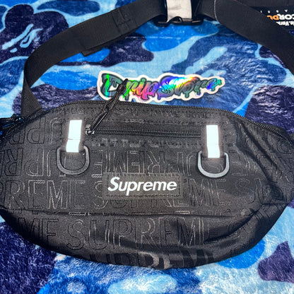 SUPREME WAIST BAG (SS19) BLACK