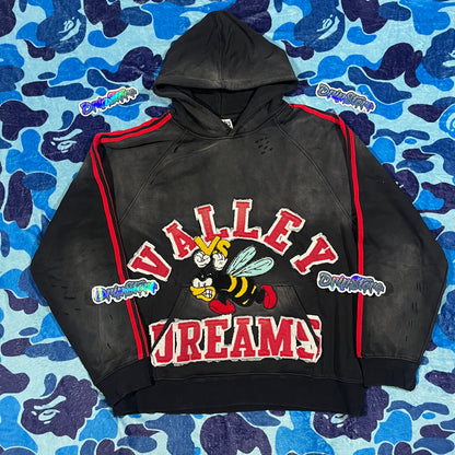 Vale Forever Anthem Hoodie Black/Red