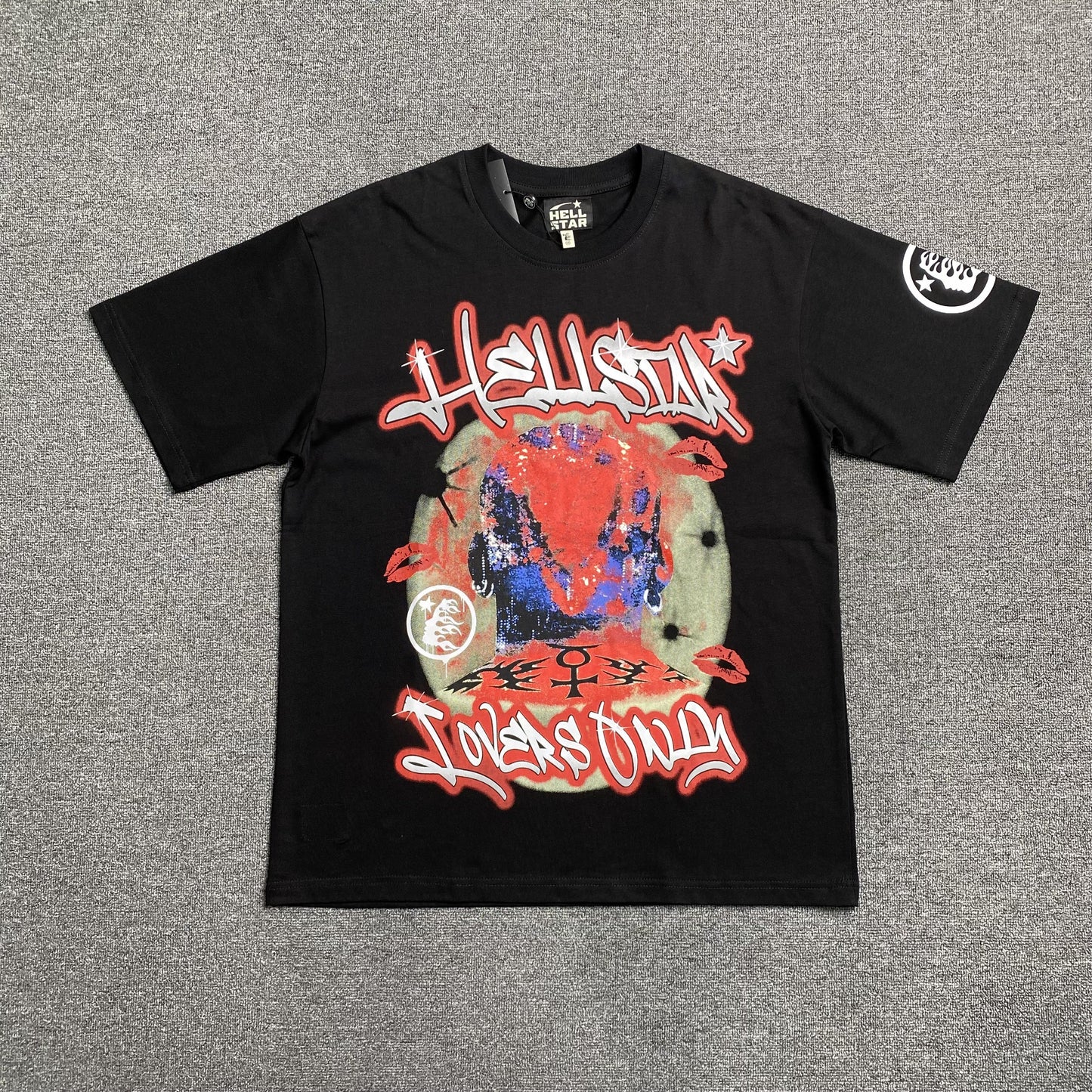 HELLSTAR LOVERS TEE BLACK