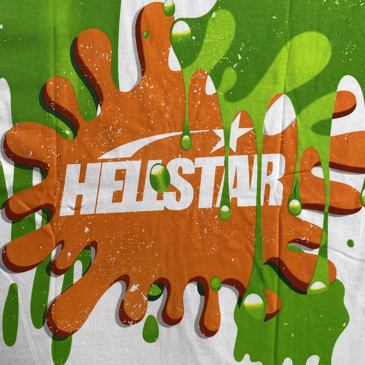 HELLSTAR X NICKELODEON SLIME TEE WHITE