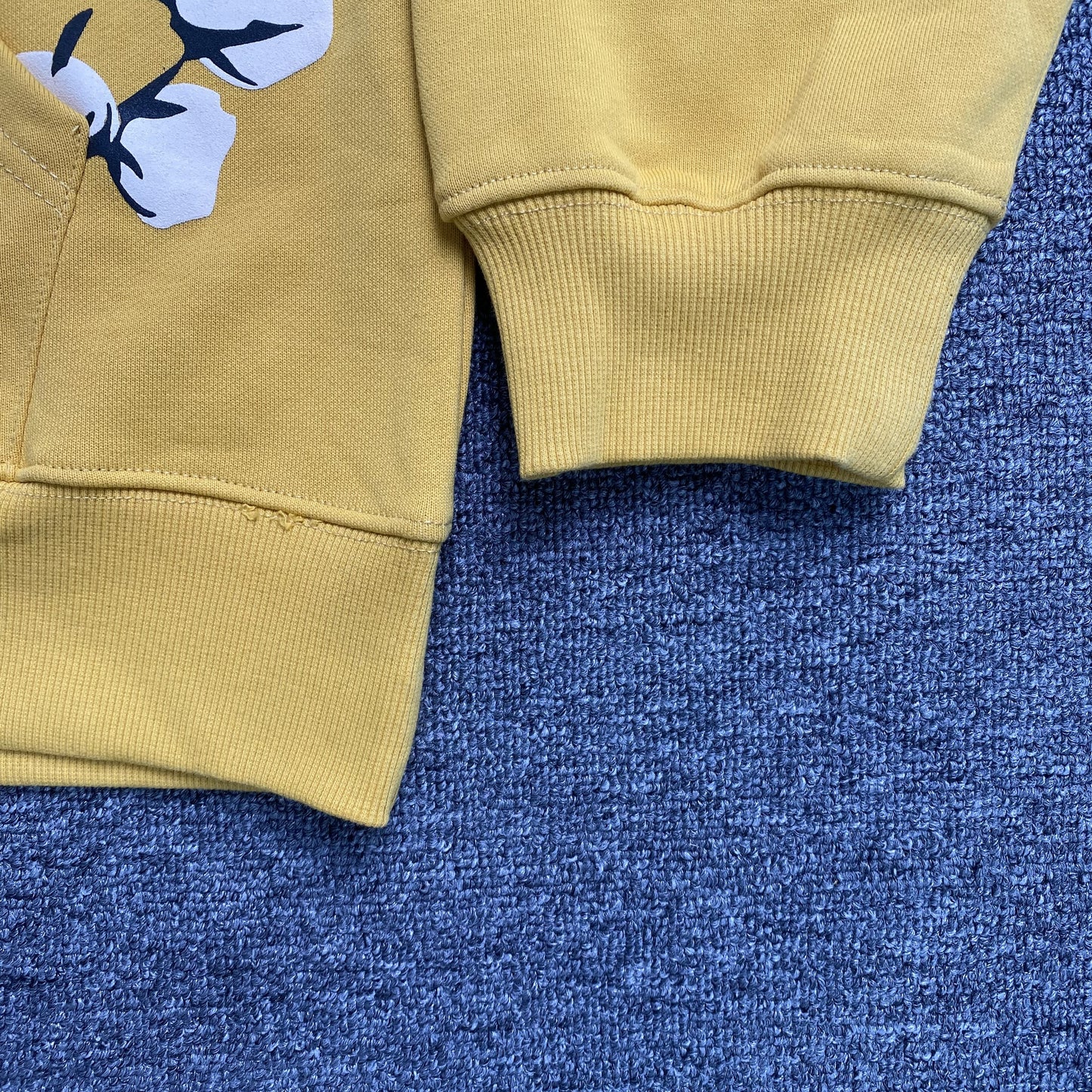 DENIM TEARS X CPFM CACTUS TEARS WREATH HOODIE YELLOW